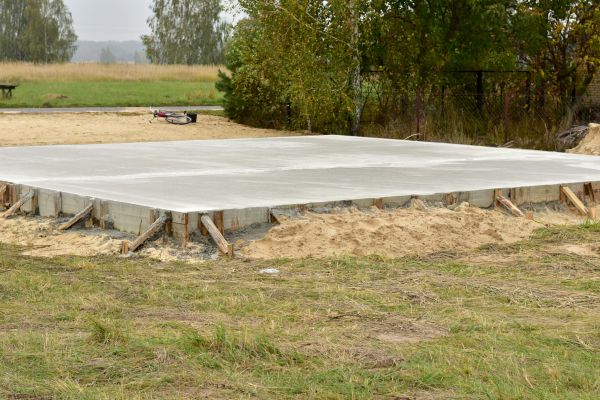 Concrete Base Installation in Mount Vernon