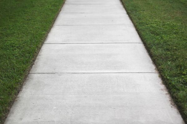 Concrete Path Installation in Mount Vernon