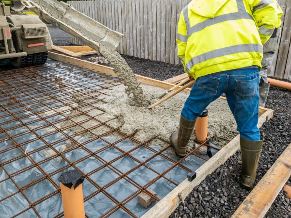 Basement Slab Pouring in Mount Vernon