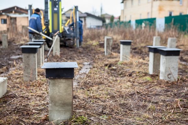 Concrete Piling Installation in Mount Vernon