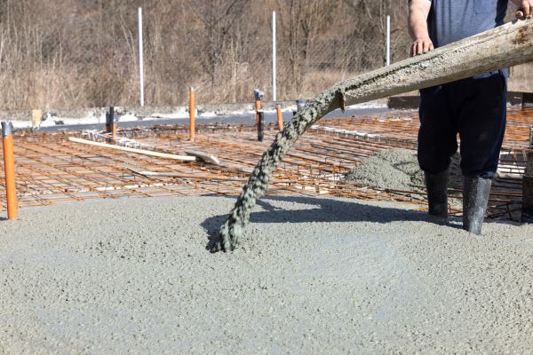 Pole Barn Slab Pouring in Mount Vernon