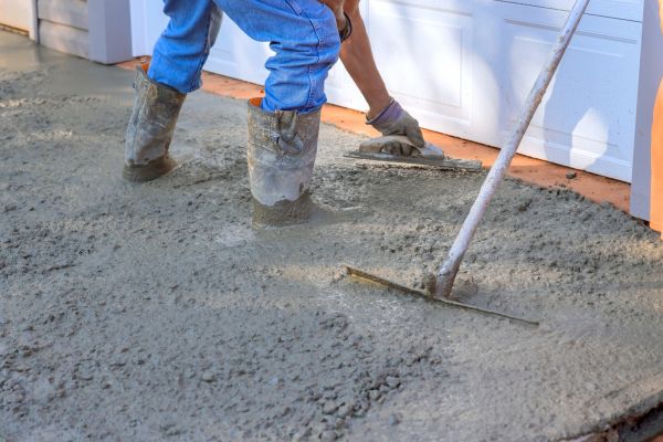 Driveway Slab Construction in Mount Vernon