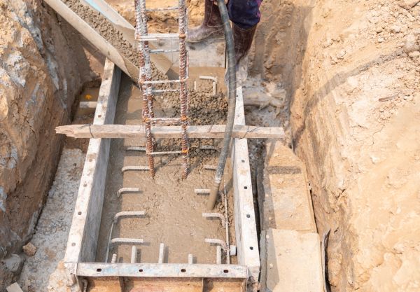 Cement Foundation Pouring in Mount Vernon